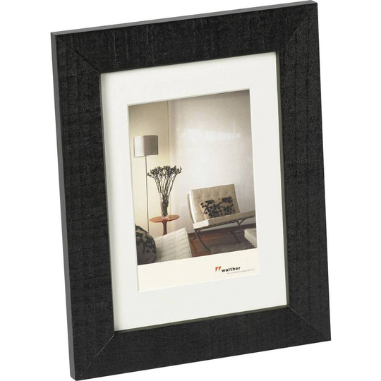 walther+ design HO520B Växelram akryl Pappersformat: 20 x 15 cm Svart