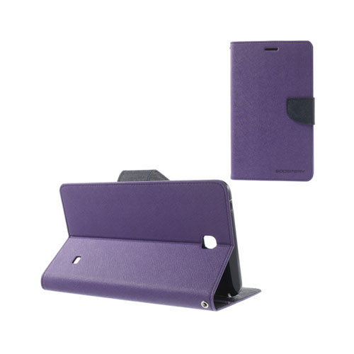 Mercury (Lila) Samsung Galaxy Tab 4 7.0 Flip-Fodral
