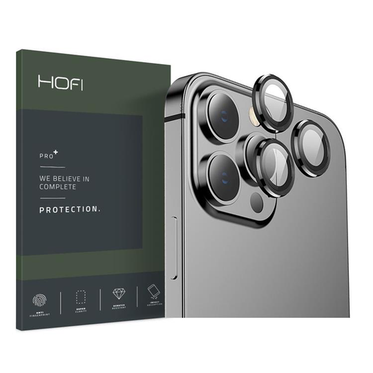 Hofi Cam Ring Pro Plus Linsskydd iPhone 13 Pro/13 Pro Max - Svart