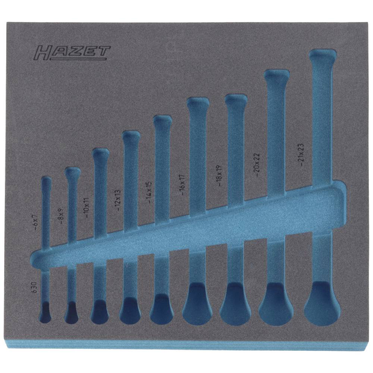 Hazet 163-101L 163-101L Skumgummiinlägg (L x B) 344 mm x 342 mm