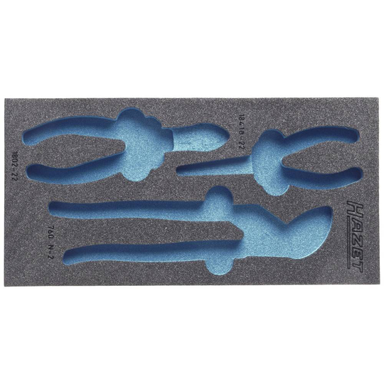 Hazet 163-96L 163-96L Skumgummiinlägg (L x B) 342 mm x 172 mm