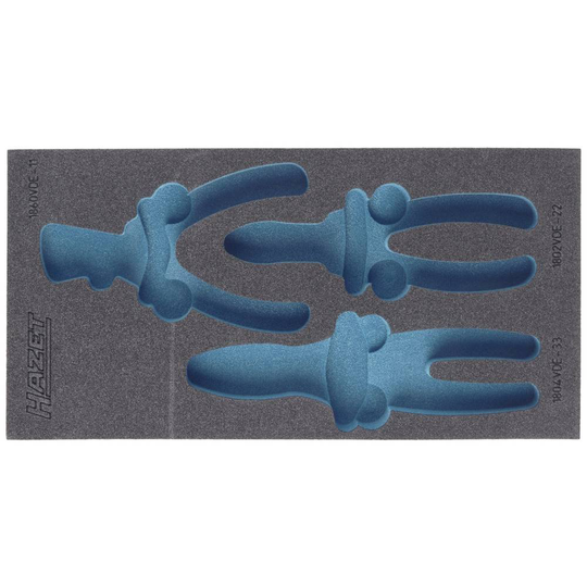 Hazet 163-227L 163-227L Skumgummiinlägg (L x B) 342 mm x 172 mm