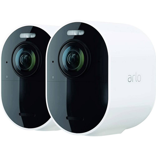 ARLO GEN5 WIRE-FREE 2-CAM KIT 3-MONTH SMART V2 VMS5240-200EUS Sladdlös, WiFi IP-Övervakningskameraset 3840 x 2160 pixel