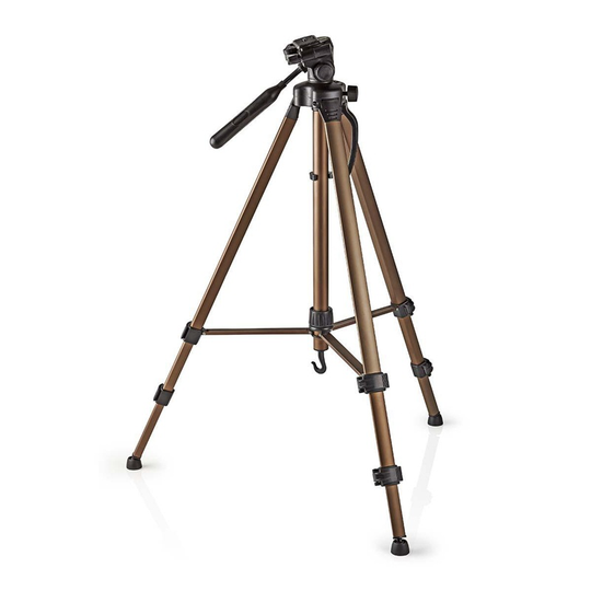 Stativ | Panorera och luta | Max 4.5 kg | 156 cm | Brons