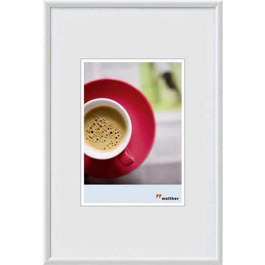 walther+ design KW520H Växelram akryl Pappersformat: 20 x 15 cm Vit