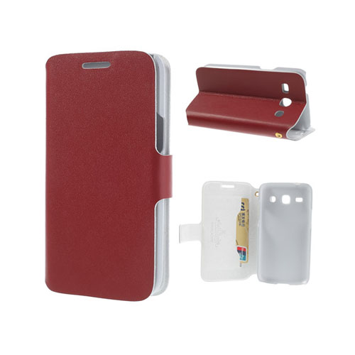 Bellman (Röd) Samsung Galaxy Core Plus Flip-Fodral