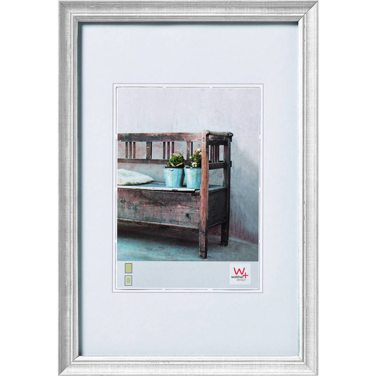 walther+ design ND520W Växelram akryl Pappersformat: 20 x 15 cm Vit