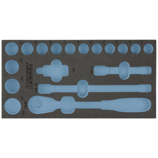 Hazet 163-191L 163-191L Skumgummiinlägg (L x B) 342 mm x 172 mm