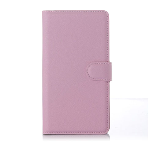 Jensen Microsoft Lumia 950 XL Läderfodral med Stativ - Rosa