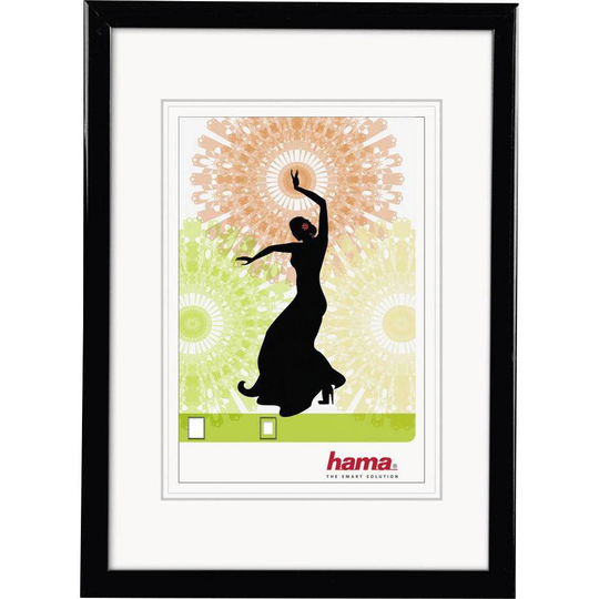 Hama 66692 Växelram akryl Pappersformat: DIN A4 Svart