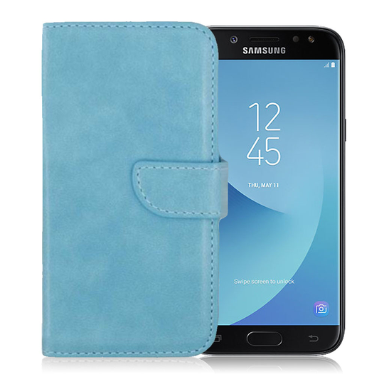 Samsung Galaxy J5 (2017) Case with Card Holder (Blue)