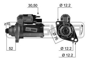 Startmotor, AUDI,SEAT,SKODA,VW, 02Z 911 023 E, 02Z 911 023 EX, 02Z 911 023 G, 02Z 911 023 GX