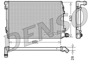 Kylare, motorkylning, AUDI,SEAT,SKODA,VW, 1K0121251AL, 1K0121251AN, 1K0121251BL, 1K0121251NA, 3C0121253R