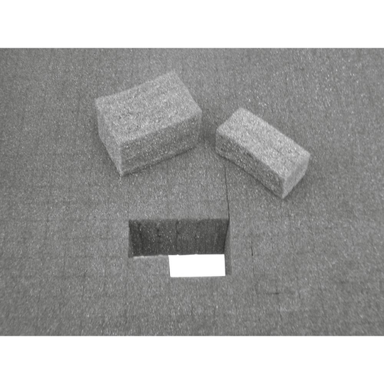 VISO MOUSSE Skumgummiinlägg (L x B x H) 90 x 625 x 525 mm