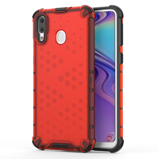 Bofink Honeycomb Samsung Galaxy M20 skal - Röd
