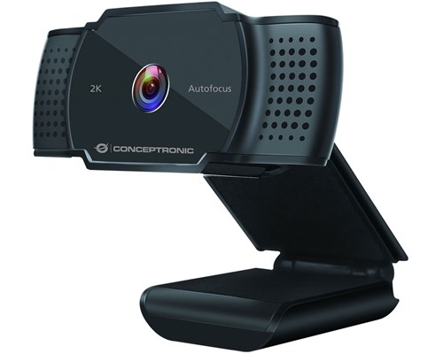 Conceptronic Amdis 2k Autofocus Webbkamera Svart