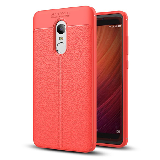 Xiaomi Redmi Note 4 Enfärgat skal - Röd