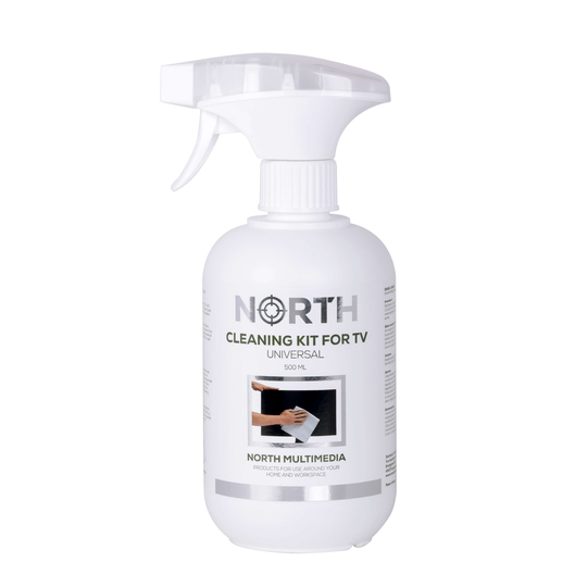NORTH Rengöringskit Vätska 500ml och Rengöringsduk
