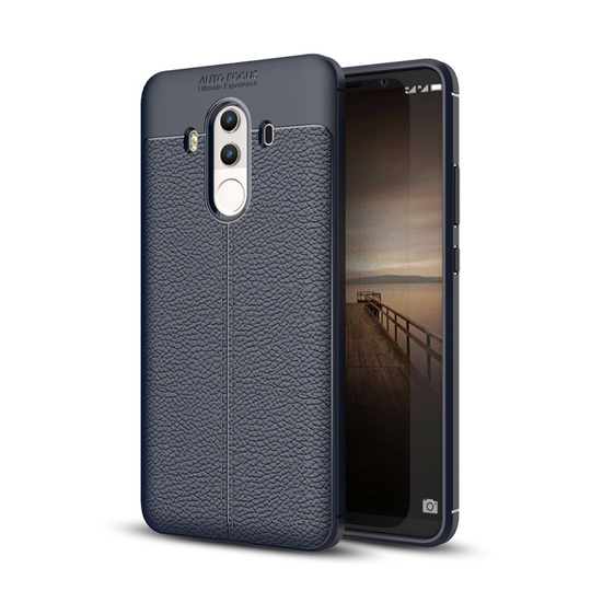 Huawei Mate 10 Pro Enfärgat silikon skal - Blå