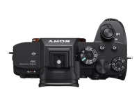 Sony a7R IV ILCE-7RM4 - Digitalkamera - spegellöst - 61 MP - 4 K / 30 fps - endast stomme - NFC, Wi-Fi, Bluetooth - svart