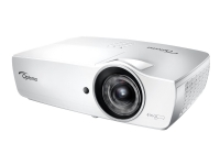 Optoma EH460ST - DLP-projektor - 3D - 4200 ANSI lumen - Full HD (1920 x 1080) - 16:9 - 1080p - fast objektiv med kort kastavstånd - LAN