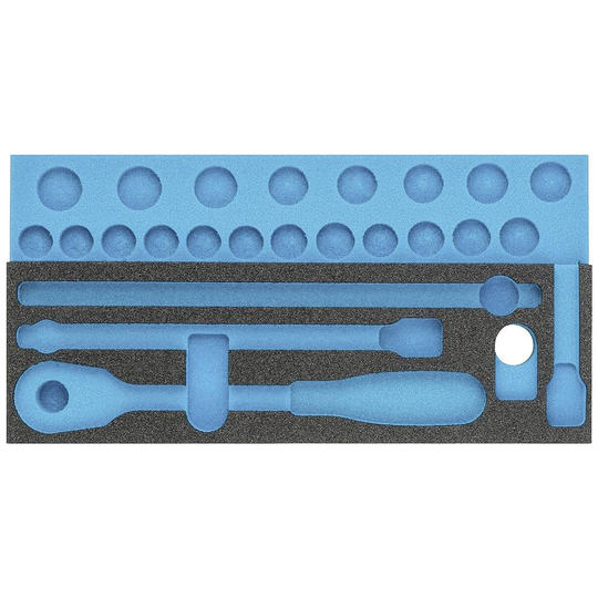 Hazet 163-342L 163-342L Skumgummiinlägg (L x B) 342 mm x 172 mm