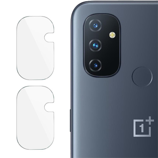 [2-PACK] Linsskydd Härdat Glas OnePlus Nord N100 Skärmskydd