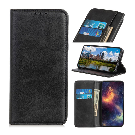 Sony Xperia 1 Split läderfodral - Svart