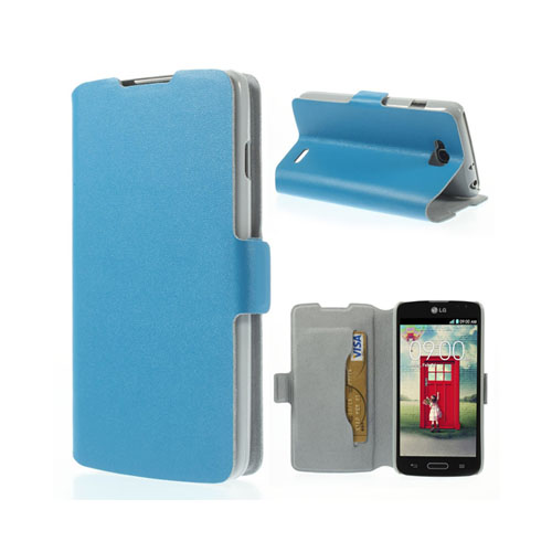 Bellman (Blå) LG L90 Äkta Läder Flip-Fodral