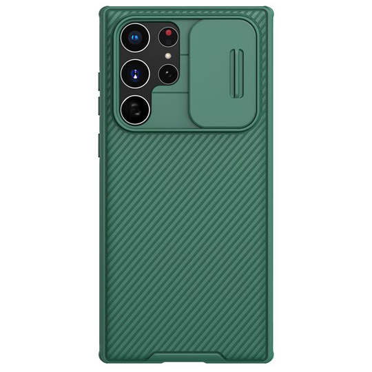 Nillkin Camshield Pro Skal Galaxy S22 Ultra - Grön