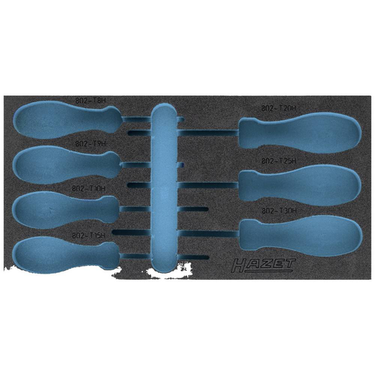 Hazet 163-422L 163-422L Skumgummiinlägg (L x B) 342 mm x 172 mm