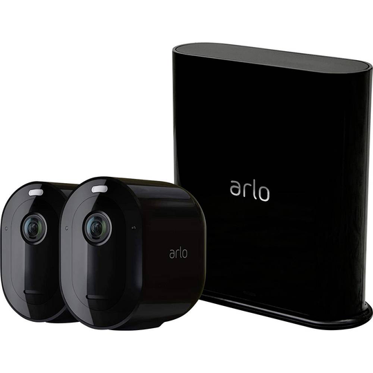 ARLO PRO3 WIRE-FREE 2 CAM KIT BLK VMS4240B-100EUS Sladdlös, WiFi IP-Övervakningskameraset 2560 x 1440 pixel