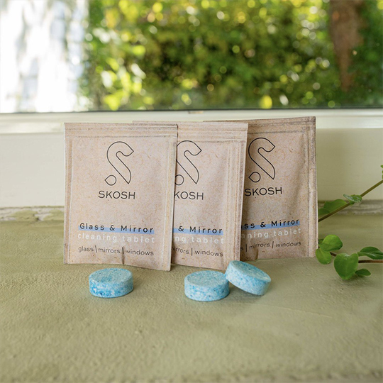 Skosh rengöringstabletter 3-pack, Glas