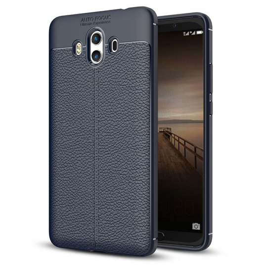 Huawei Mate 10 Stilrent enfärgat skal - Blå