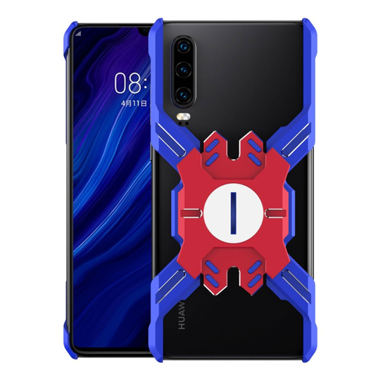 Heroes Huawei P30 X-Formad ram - Röd / Blå