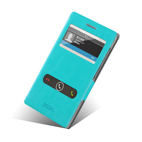 MOFI (Blå) Huawei Ascend G6 Flip-Fodral