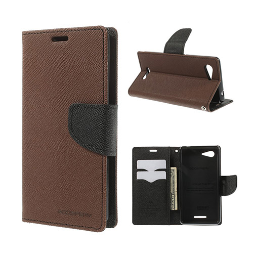 Mercury (Brun) Sony Xperia E3 Fodral