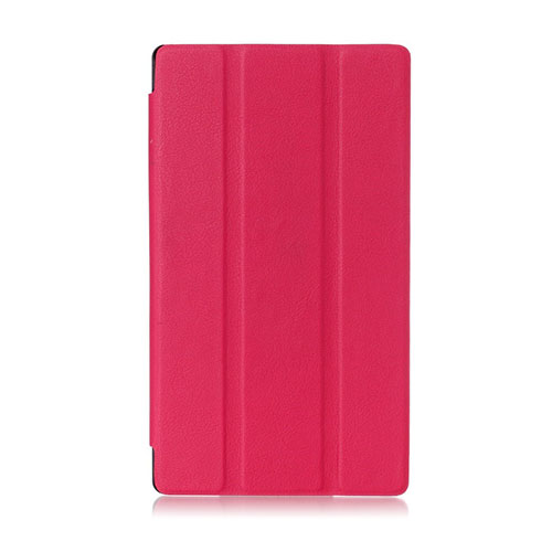Garff Lenovo Tab 2 A7-10 Smart Läderfodral med Stativ - Varm Rosa