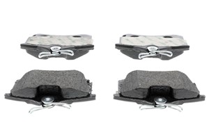 Bromsbeläggsats, Bakaxel, Framaxel, AUDI,CITROËN,DS,FIAT,FORD,LANCIA,PEUGEOT,SEAT,SKODA,VW, 1K0 698 451 A, 5K0 698 451 B, 5K0698451B