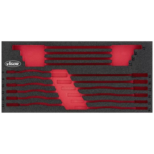 Vigor V4987-L V4987-L Skumgummiinlägg (L x B) 393 mm x 188 mm