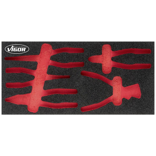 Vigor V5015-L V5015-L Skumgummiinlägg (L x B) 393 mm x 188 mm