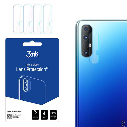 3mk Hybrid Glass Linsskydd Oppo Reno 3 Pro
