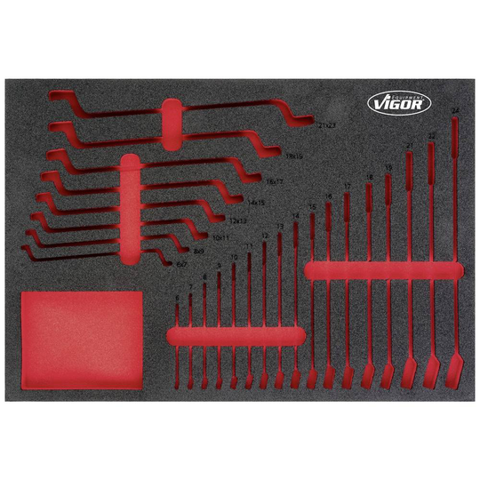 Vigor V6649-L V6649-L Skumgummiinlägg
