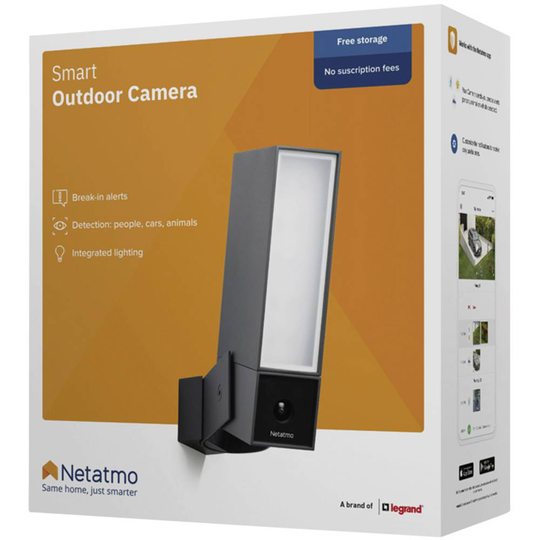 Netatmo Presence NOC01-DE WiFi IP Övervakningskamera 1920 x 1080 pixel