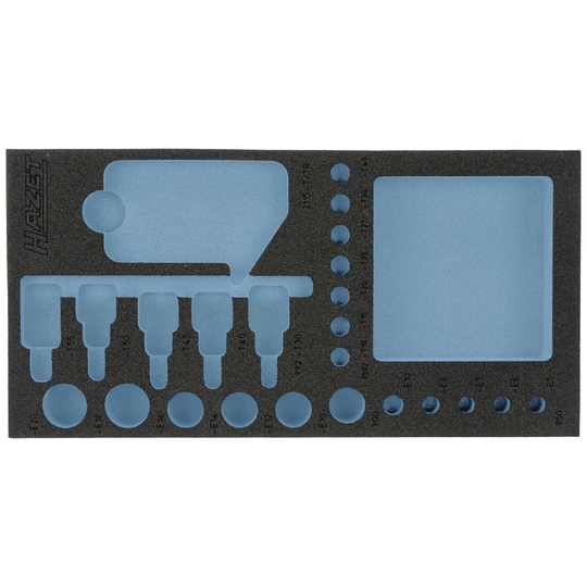 Hazet 163-192L 163-192L Skumgummiinlägg (L x B) 342 mm x 172 mm