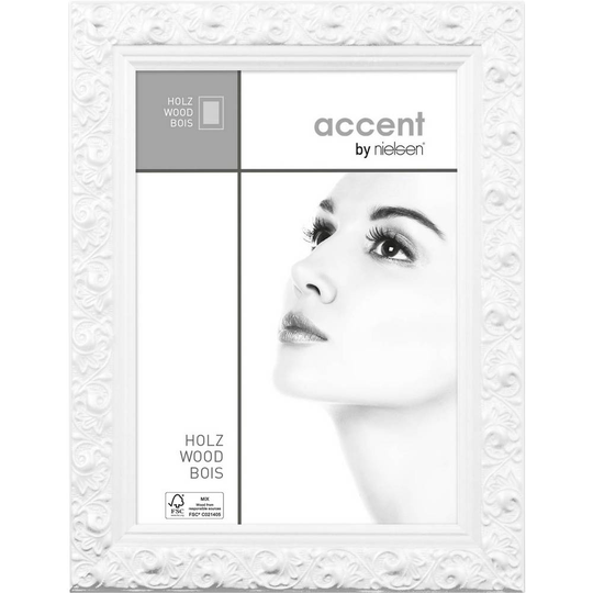 Nielsen Design 8540011 Växelram akryl Pappersformat: 40 x 50 cm Vit