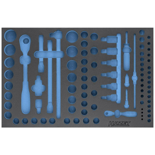 Hazet 163-258L 163-258L Skumgummiinlägg (L x B) 519 mm x 342 mm