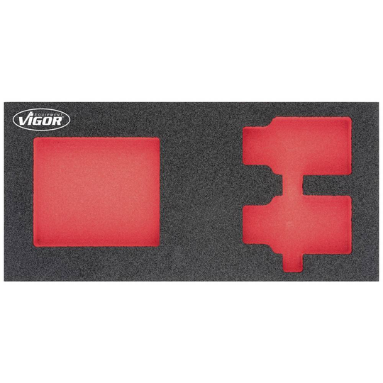 Vigor V4908-L V4908-L Skumgummiinlägg (L x B) 393 mm x 188 mm