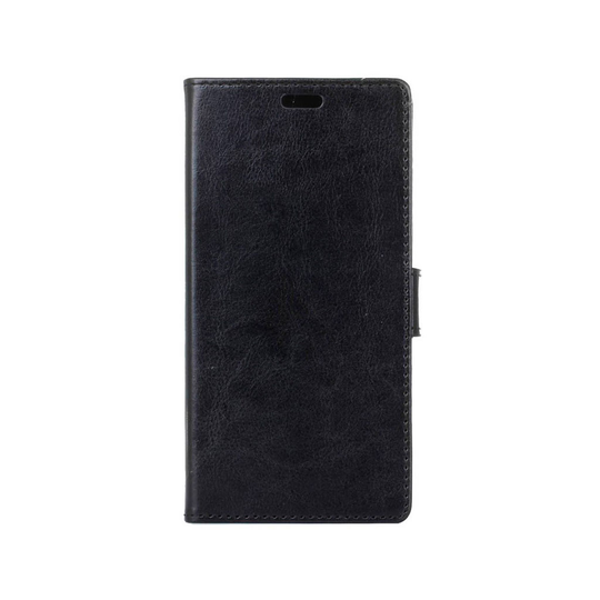 Edwardson Läderfodral för Alcatel Pixi 4 (5-tum) 3G - Svart