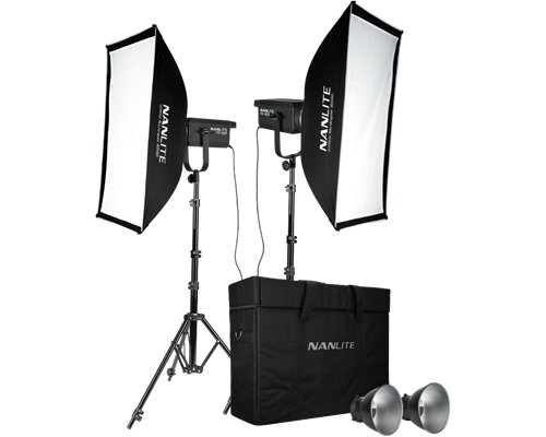 Nanlite Nanlite Fs-300 2-light Studiosats Med Stativ
